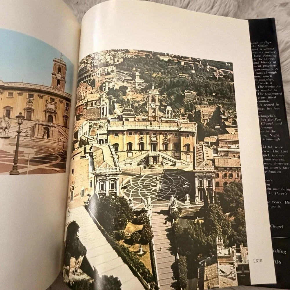 Vintage 1978 Michelangelo Avenel‎ Art Library 1st Ed Hardcover Coffee Table Book
